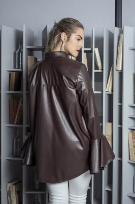 Chemise Couro Ecológico