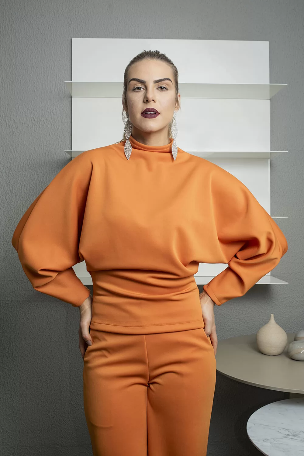Blusa Fashion Scuba