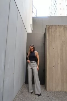 Calça courino