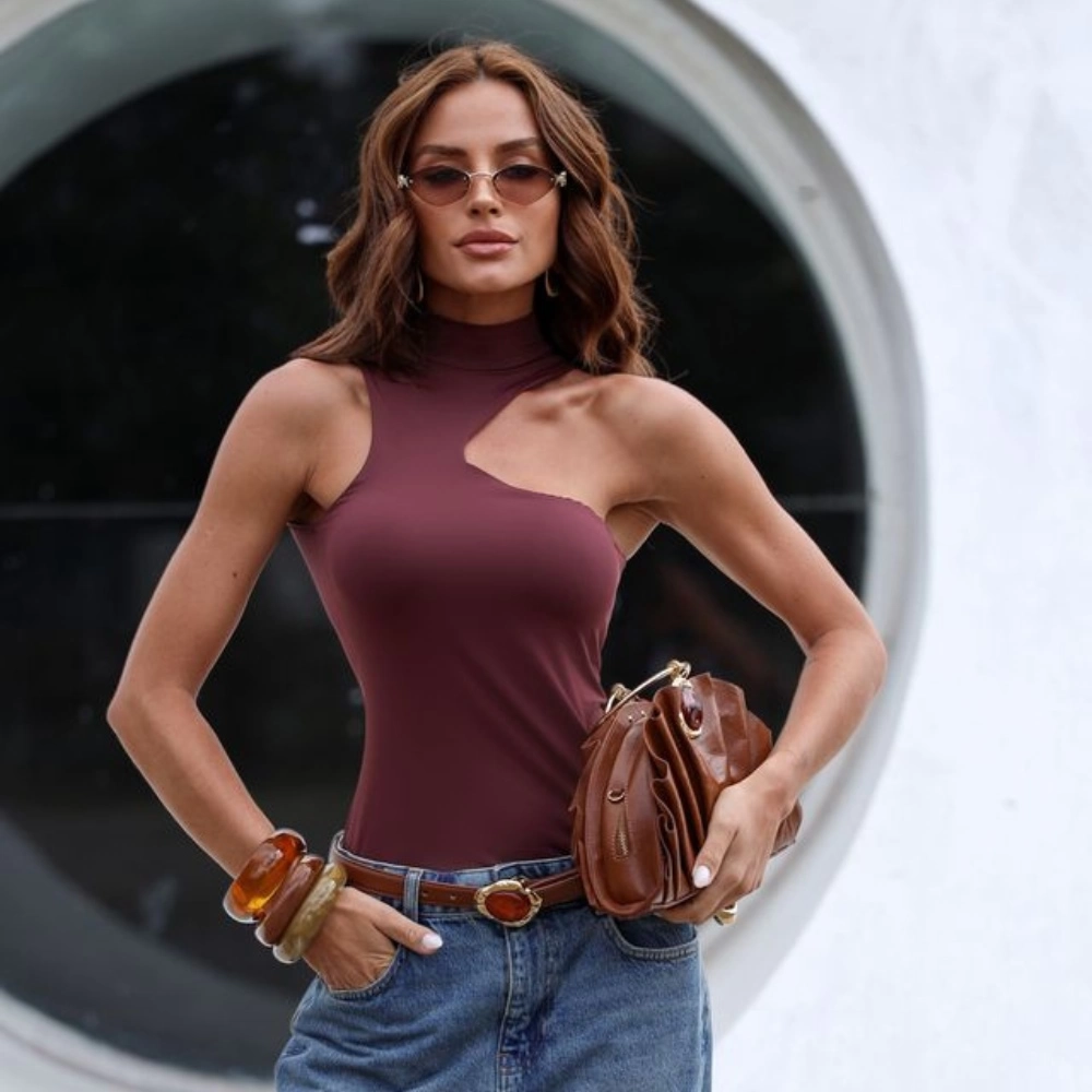 Blusa com recorte